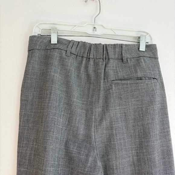 Old Navy Taylor Wide Leg Trouser Pants Gray Minimalist Career Basic Medium NWT - Picture 6 of 10